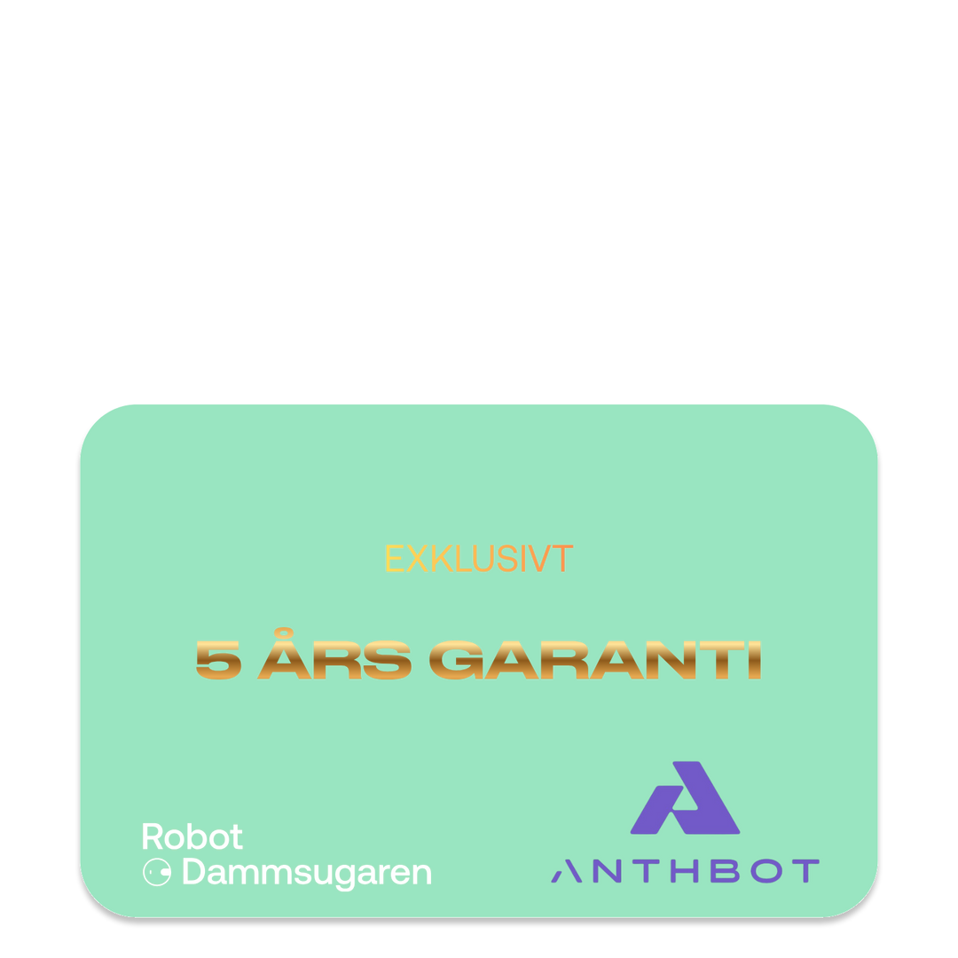 5 års garanti – Anthbot